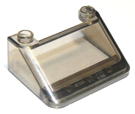 Lego (U) ~ Windscreen 3 x 4 x 1 1/3 Large Glass Surface ~ [Trans-Brown]