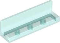 Lego (N) ~ Panel 1 x 4 x 1 ~ [Trans-Light Blue]