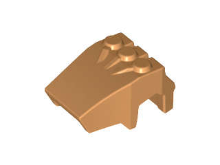 Lego (U) ~ Hand Gorilla Fist (fits Minifigure Hand) ~ [Medium Nougat]