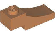 Lego (N) ~ Arch 1 x 3 Inverted ~ [Medium Nougat]