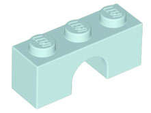 Lego (N) ~ Arch 1 x 3 ~ [Light Aqua]