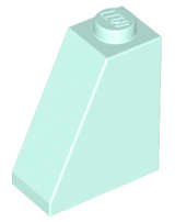 Lego (N) ~ Slope 65 2 x 1 x 2 ~ [Light Aqua]