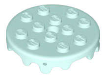 Lego (N) ~ Frosting for 4 x 4 Cake ~ [Light Aqua]