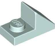 Lego (N) ~ Slope 45 2 x 1 with 2/3 Cutout ~ [Light Aqua]