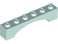Lego (N) ~ Arch 1 x 6 Raised Arch ~ [Light Aqua]