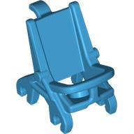 Lego (N) ~ Minifigure Utensil Stroller / Baby Carriage Seat ~ [Dark Azure]
