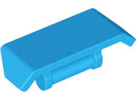 Lego (N) ~ Vehicle Spoiler with Bar Handle ~ [Dark Azure]