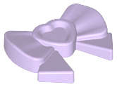 Lego (U) ~ Friends Accessories Hair Decoration Bow with Heart Long Ribbon and Small Pi ~ [Lavender]