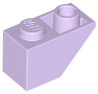 Lego (N) ~ Slope Inverted 45 2 x 1 ~ [Lavender]