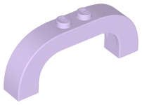 Lego (N) ~ Arch 1 x 6 x 2 Curved Top ~ [Lavender]