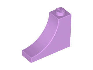 Lego (U) ~ Arch 1 x 3 x 2 Inverted ~ [Medium Lavender]