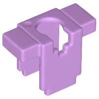 Lego (N) ~ Minifigure Armor Breastplate Rectangular (Minecraft) ~ [Medium Lavender]