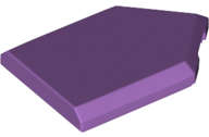 Lego (N) ~ Tile Modified 2 x 3 Pentagonal ~ [Medium Lavender]