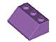 Lego (U) ~ Slope 45 2 x 3 ~ [Medium Lavender]