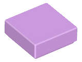 Lego (N) ~ Tile 1 x 1 ~ [Medium Lavender]