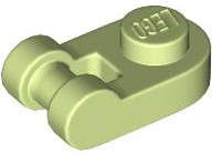 Lego (N) ~ Plate Round 1 x 1 with Bar Handle ~ [Yellowish Green]