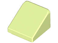 Lego (N) ~ Slope 30 1 x 1 x 2/3 ~ [Yellowish Green]