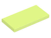 Lego (N) ~ Tile 2 x 4 ~ [Yellowish Green]