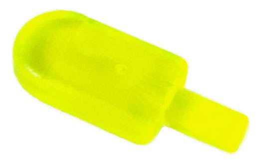 Lego (U) ~ Ice Pop (Freezer / Lollipop / Lolly / Pole / Popsicle / Stick) ~ [Trans-Neon Green]