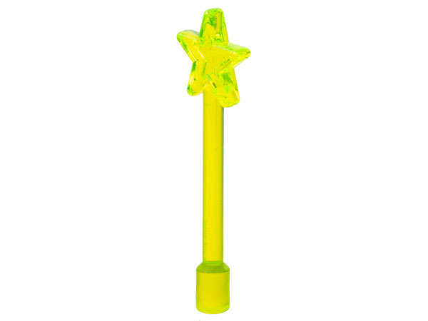 Lego (N) ~ Minifigure Utensil Magic Wand ~ [Trans-Neon Green]