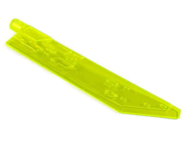Lego (U) ~ Propeller 1 Blade 14L with Axle Hole (Sword Blade) ~ [Trans-Neon Green]