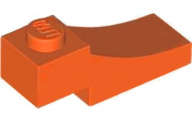 Lego (N) ~ Arch 1 x 3 Inverted ~ [Reddish Orange]