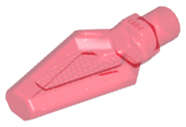 Lego (N) ~ Minifigure Weapon Spear Tip ~ [Trans-Red]