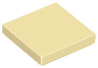 Lego (N) ~ Tile 2 x 2 ~ [Tan]