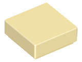 Lego (N) ~ Tile 1 x 1 ~ [Tan]