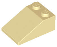 Lego (N) ~ Slope 33 3 x 2 ~ [Tan]