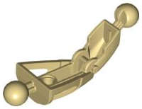 Lego (U) ~ Bionicle Toa Nuva Leg Section ~ [Tan]
