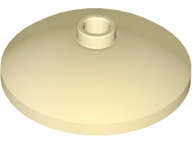 Lego (N) ~ Dish 3 x 3 Inverted (Radar) ~ [Tan]