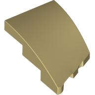 Lego (N) ~ Wedge 3 x 2 Left No Studs ~ [Tan]