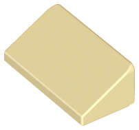 Lego (N) ~ Slope 30 1 x 2 x 2/3 ~ [Tan]