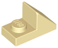 Lego (U) ~ Slope 45 2 x 1 with 2/3 Cutout ~ [Tan]