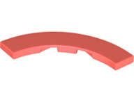 Lego (N) ~ Tile Round Corner 4 x 4 Macaroni ~ [Coral]