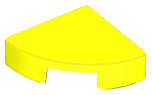 Lego (N) ~ Tile Round 1 x 1 Quarter ~ [Neon Yellow]