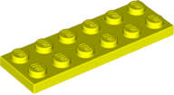 Lego (N) ~ Plate 2 x 6 ~ [Neon Yellow]