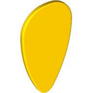 Lego (N) ~ Minifigure Shield Oval ~ [Yellow]
