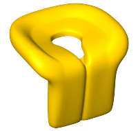 Lego Used - Minifigure Life Jacket~ [Yellow]