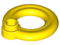 Lego (U) ~ Minifigure Utensil Flotation Ring (Life Preserver) ~ [Yellow]