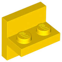 Lego (N) ~ Bracket 2 x 2 - 1 x 2 Centered ~ [Yellow]