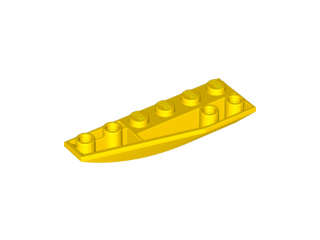Lego (U) ~ Wedge 6 x 2 Inverted Left ~ [Yellow]