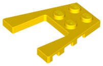 Lego (U) ~ Wedge Plate 4 x 4 ~ [Yellow]