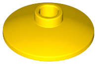 Lego (N) ~ Dish 2 x 2 Inverted (Radar) ~ [Yellow]