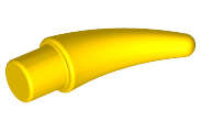 Lego (N) ~ Barb / Claw / Horn / Tooth - Small ~ [Yellow]