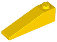 Lego (N) ~ Slope 18 4 x 1 ~ [Yellow]