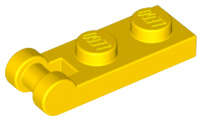 Lego (N) ~ Plate Modified 1 x 2 with Bar Handle on End ~ [Yellow]