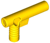 Lego (N) ~ Minifigure Utensil Hose Nozzle Elaborate ~ [Yellow]