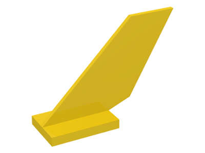 Lego (U) ~ Tail Shuttle ~ [Yellow]